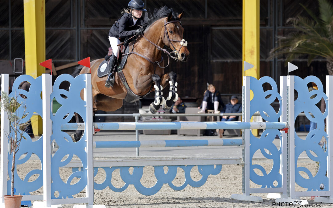 Alessia sichert sich das Ticket für den CSIO YOUTH in Busto Arsizio